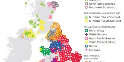الخريطة الوراثية من بريطانيا