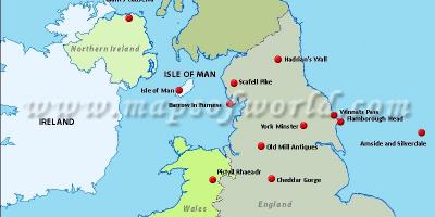 خريطة السفر في المملكة المتحدة